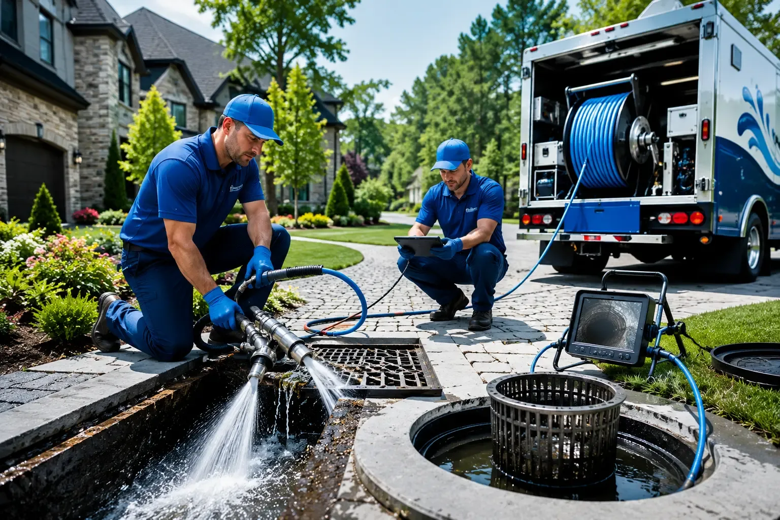 Local outdoor drain cleaning professionals in Englewood, KS
